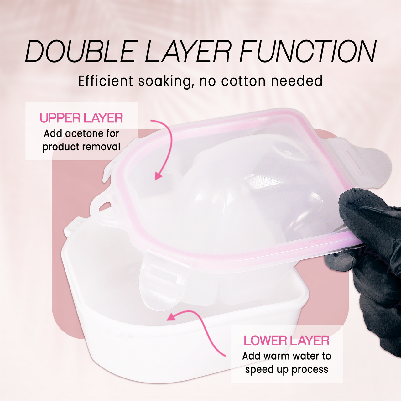 Double-Layered Manicure Bowl
