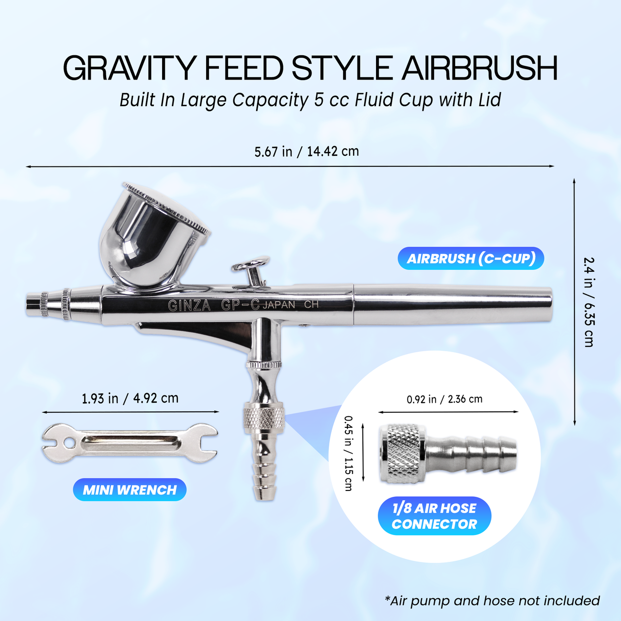 Ginza Airbush Gun From Japan (Model GP-C)