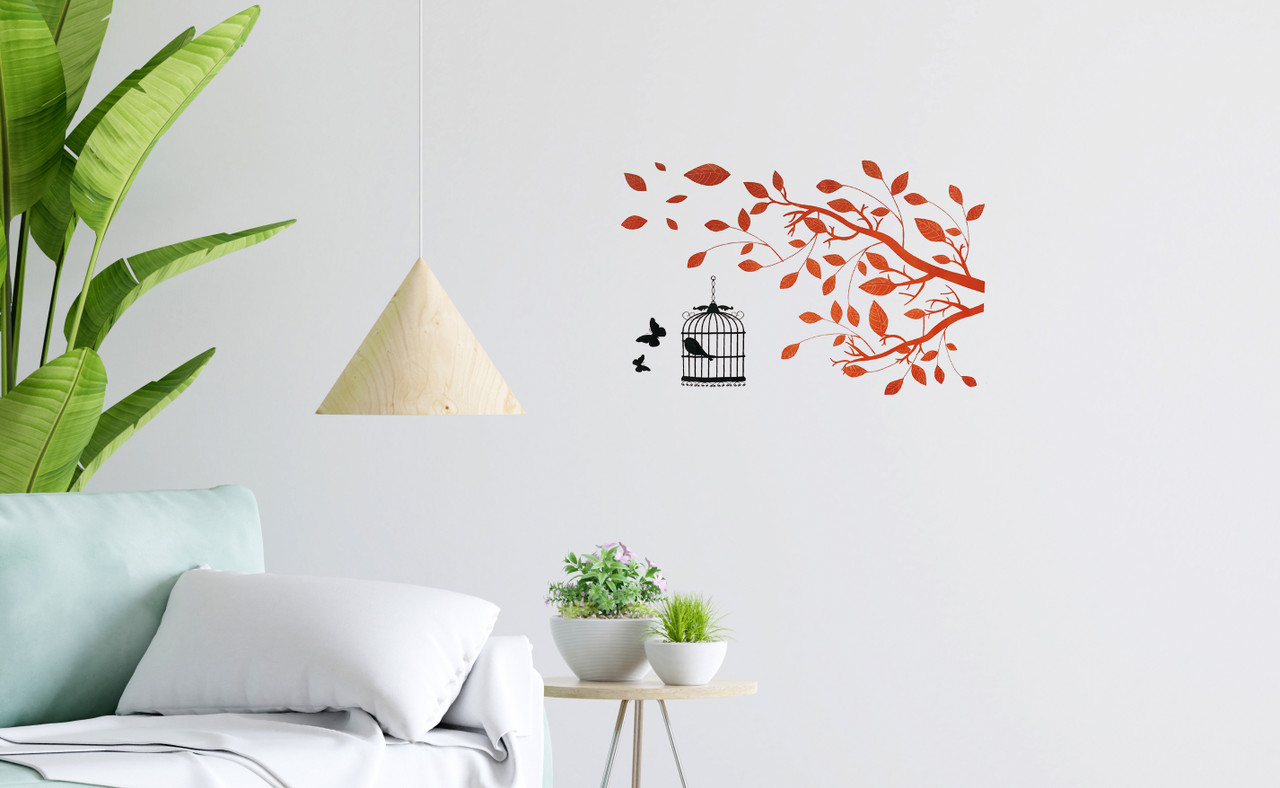 Floral Themed Wall Decals