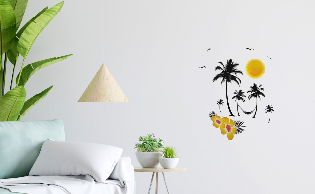 Floral Themed Wall Decals
