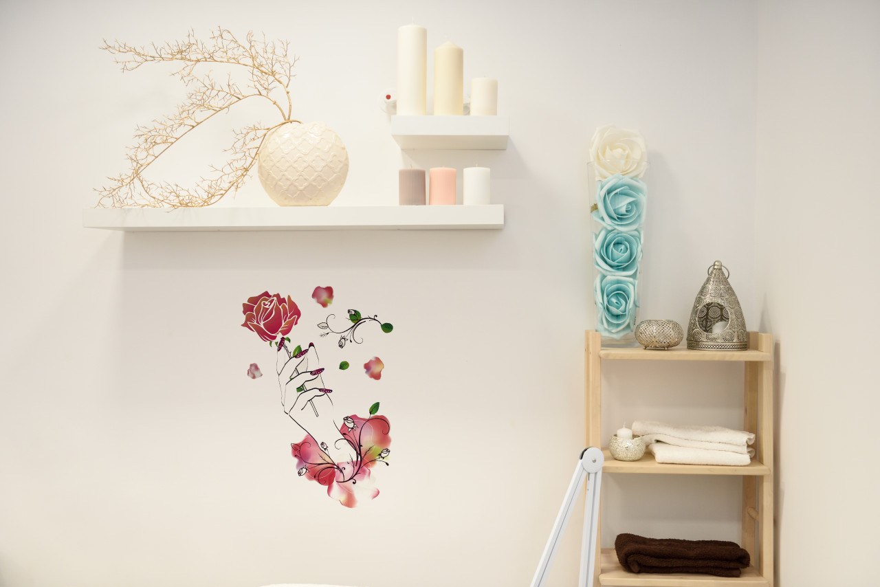 Spa Salon Themed Wall Decals