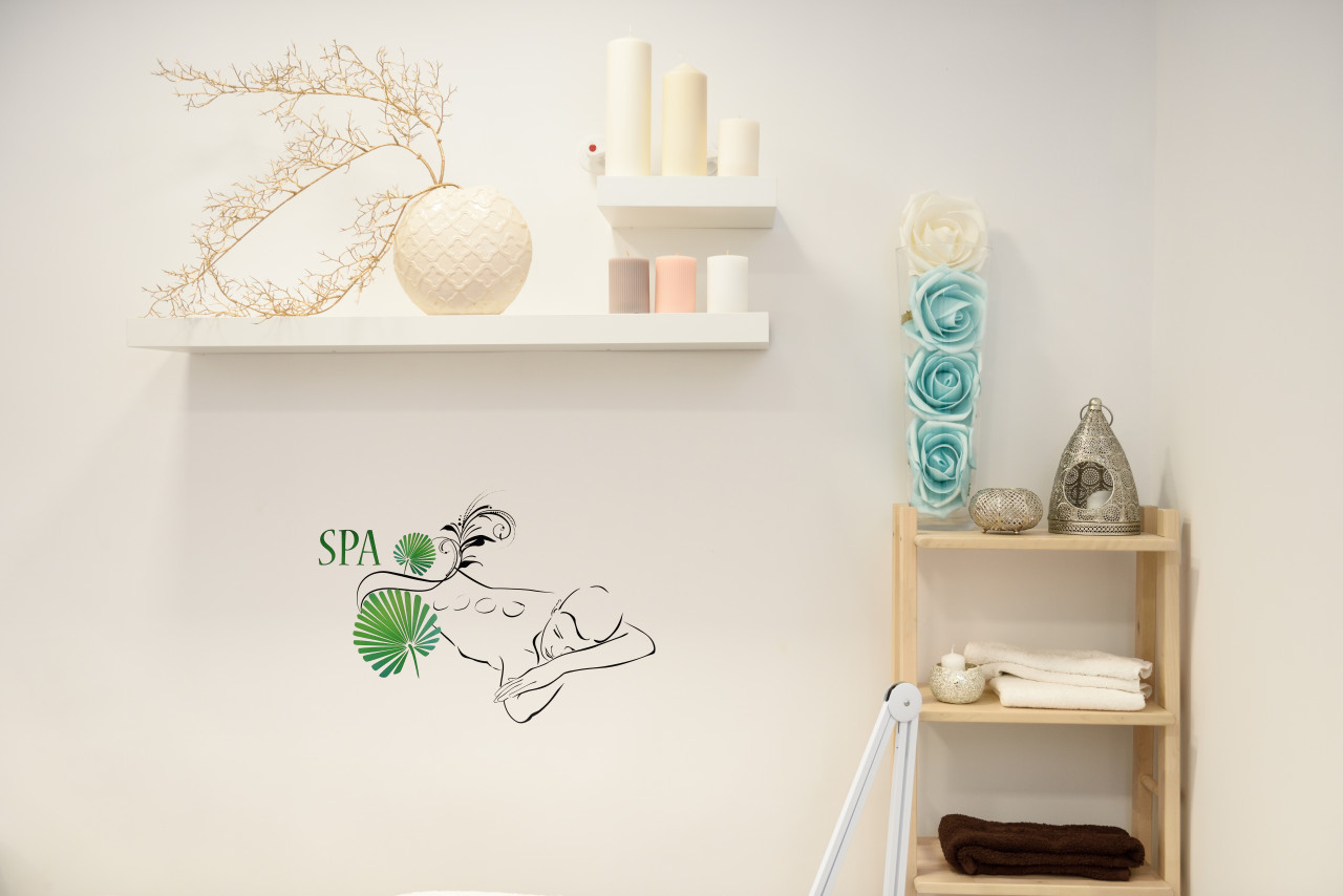 Spa Salon Themed Wall Decals
