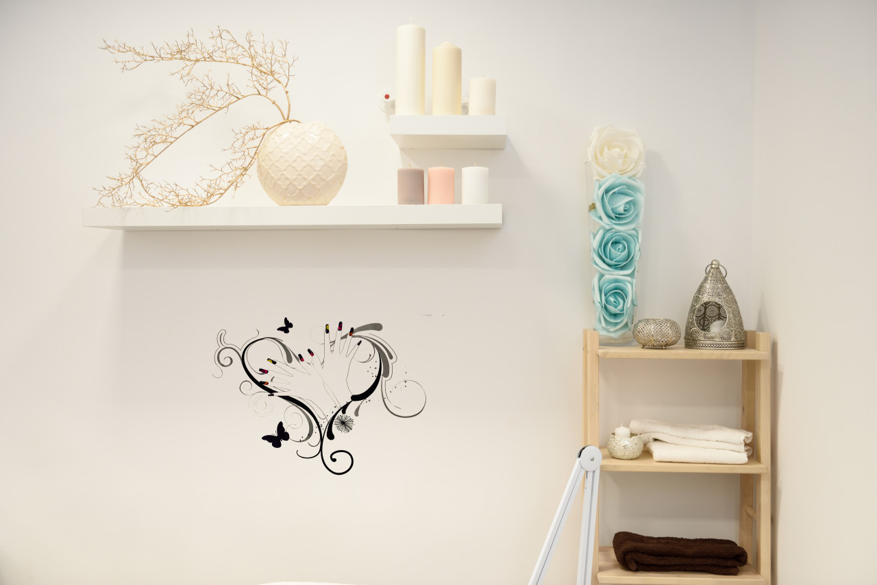 Spa Salon Themed Wall Decals