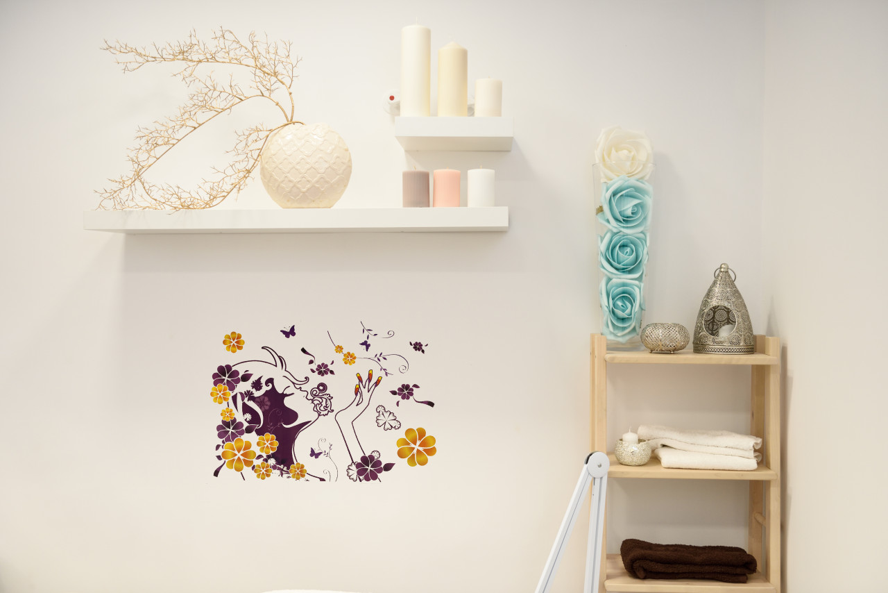 Spa Salon Themed Wall Decals