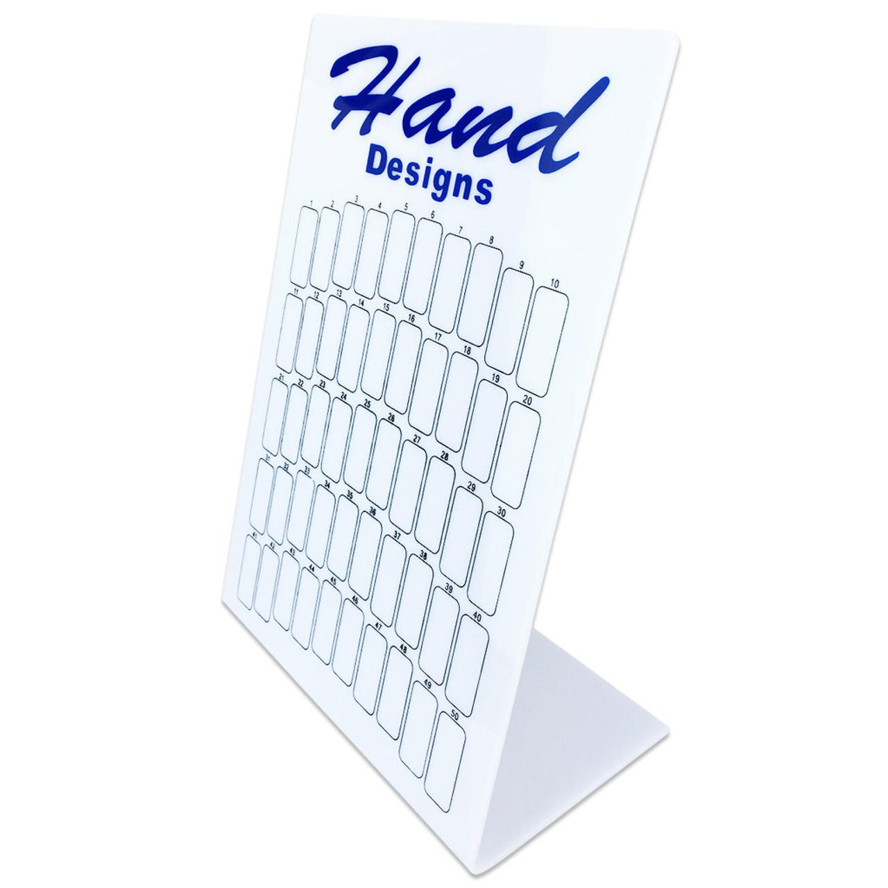 "Hand Designs" 50 Slot Display Board