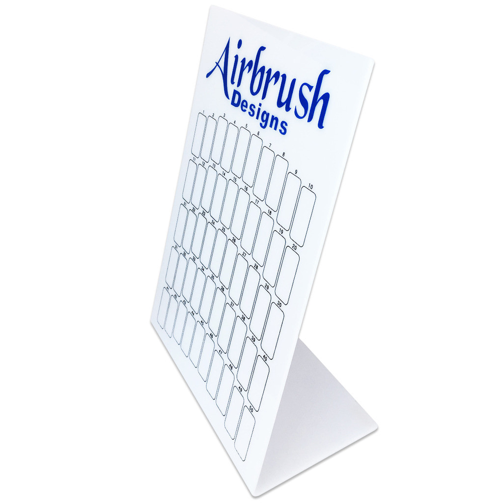 "Airbrush Designs" 50 Slot Display Board