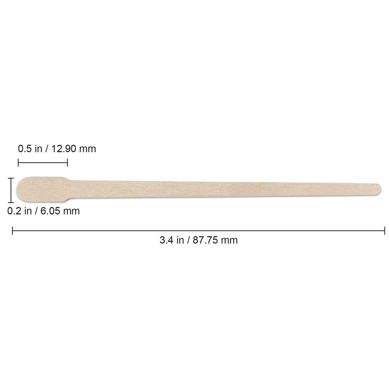 3.5" Wooden Spatula Applicator