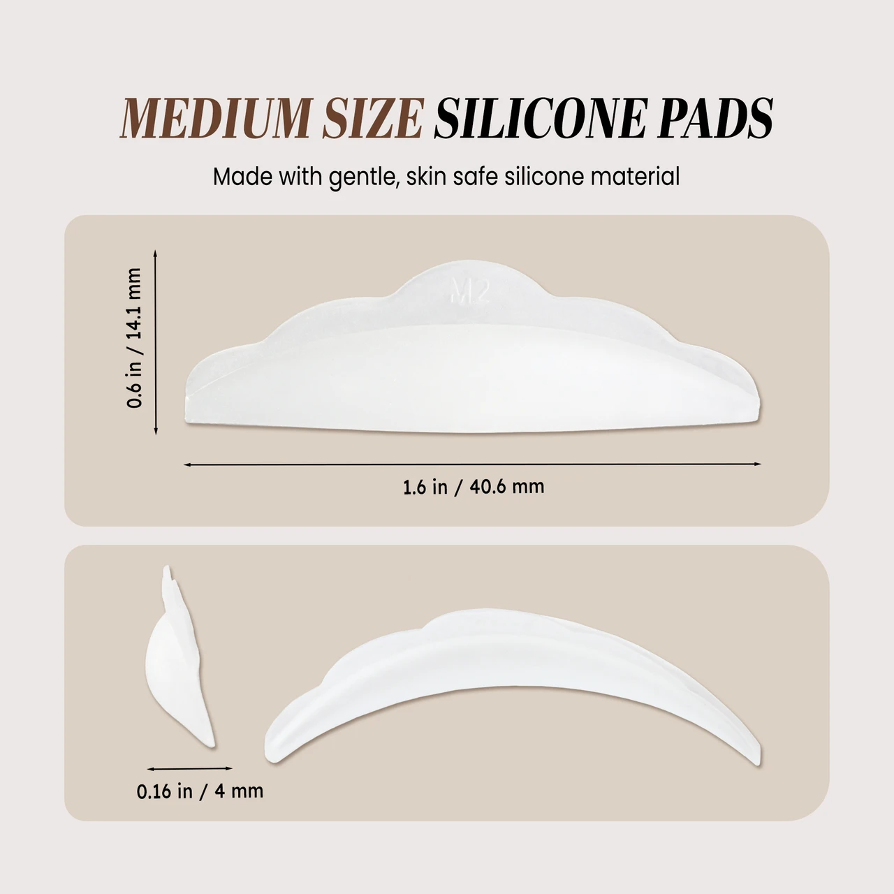 Dolly's Lash Silicon Pads (Black Box)