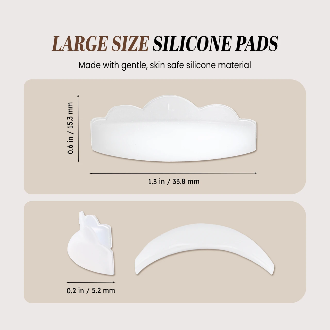 Dolly's Lash Silicon Pads (Black Box)
