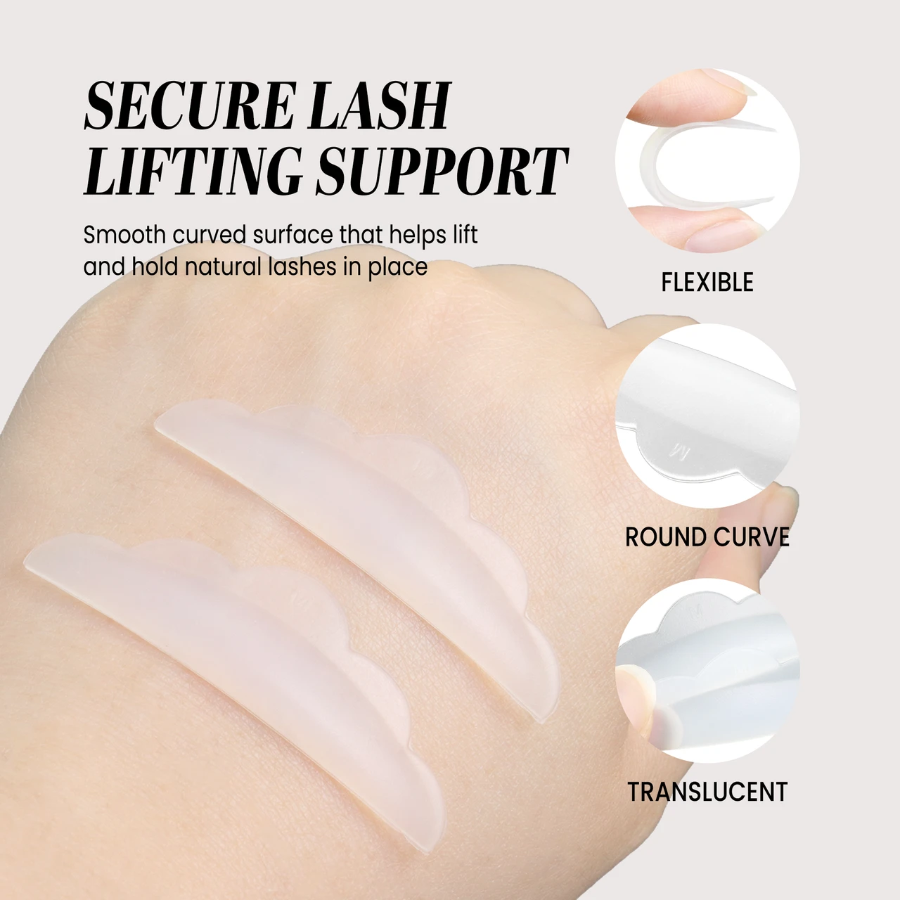 Dolly's Lash Silicon Pads (Black Box)