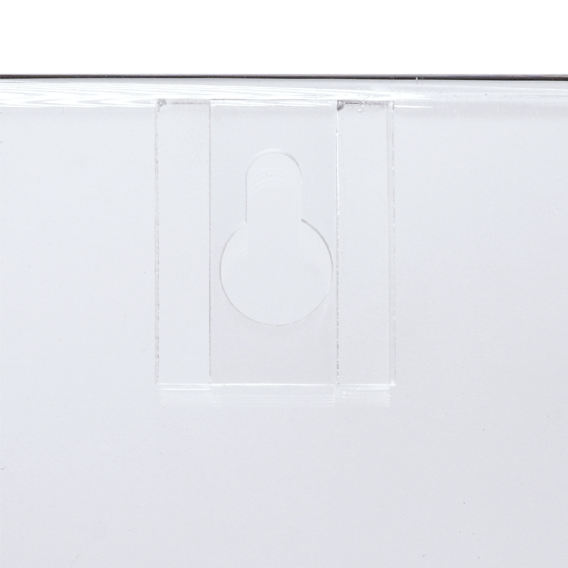 Clear Acrylic Wall Mount Business License Holder Display