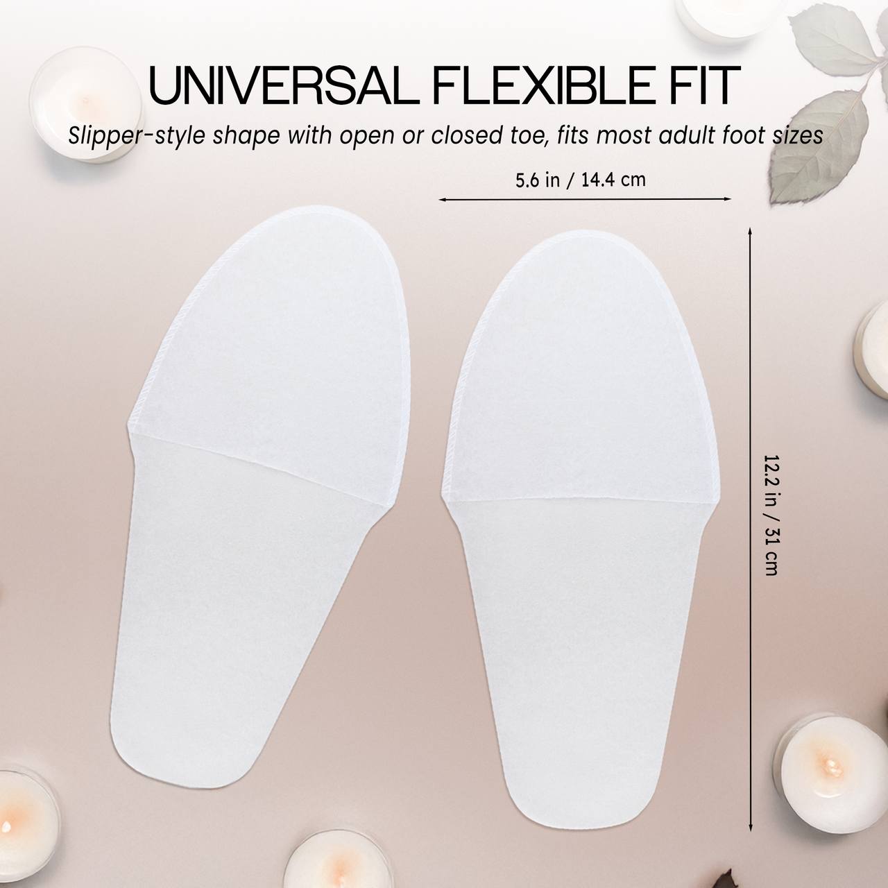 Professional Disposable Pedicure Slippers (25 pair)