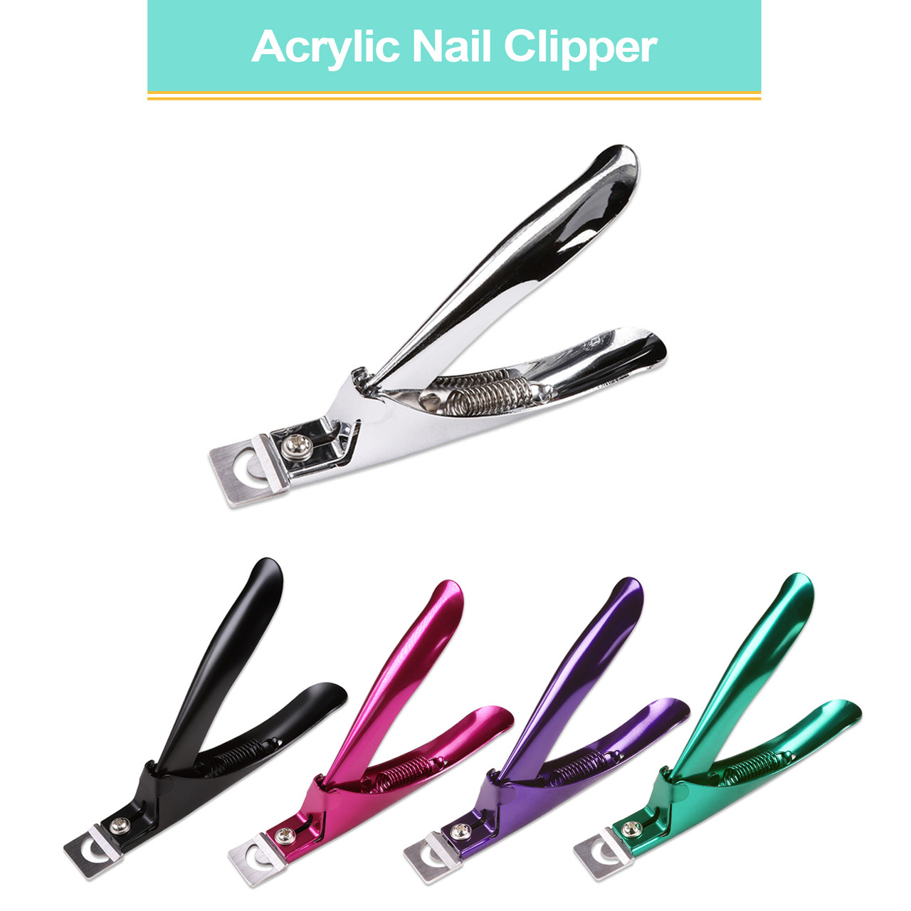 Stainless Steel Acrylic Nail Clipper