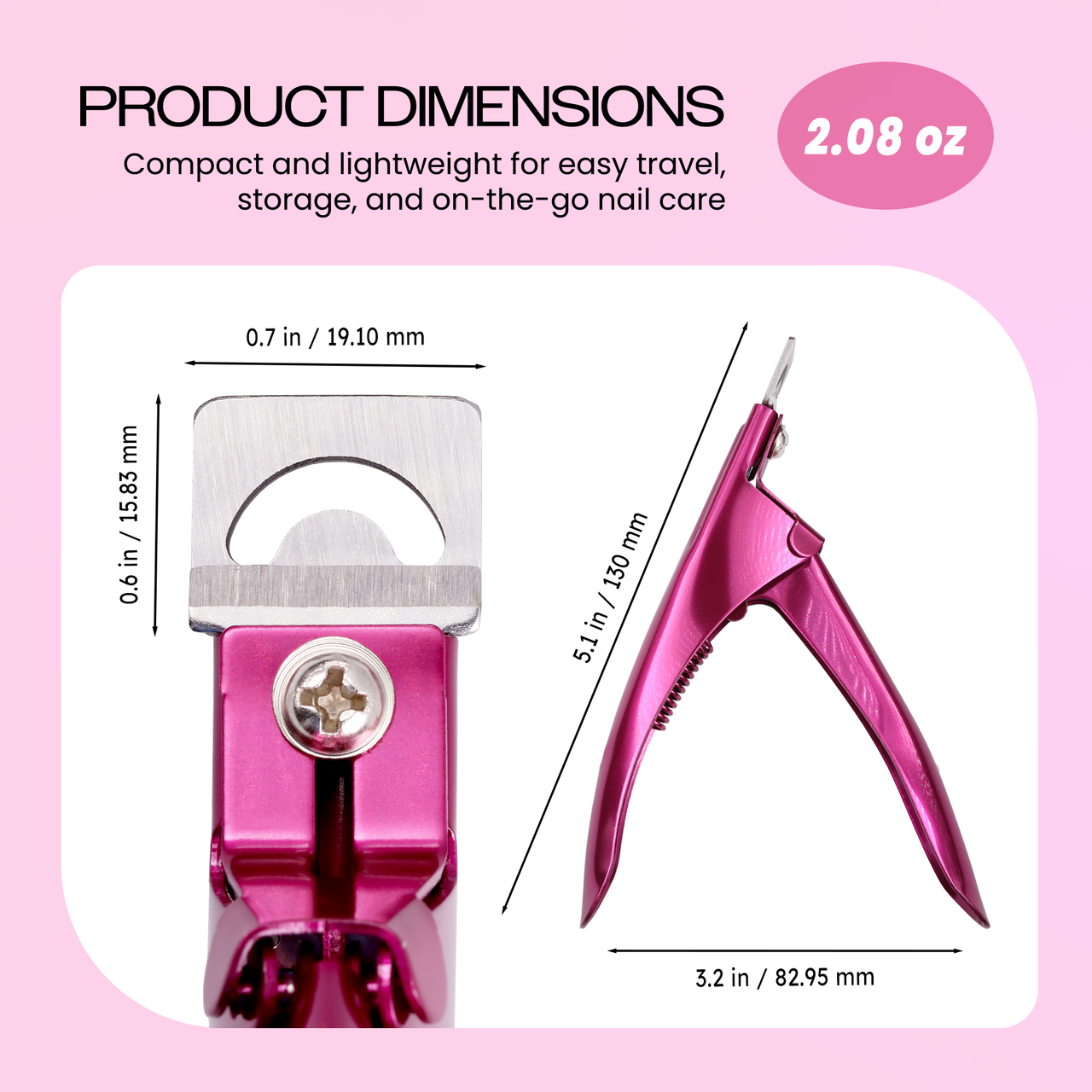 Stainless Steel Acrylic Nail Clipper Stainless Steel Acrylic Nail Clipper