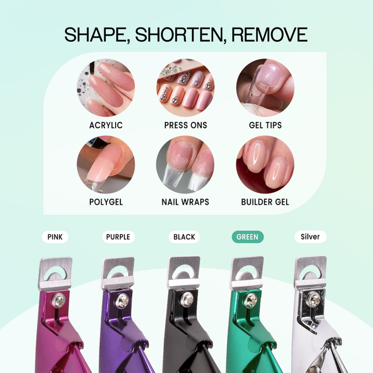 Stainless Steel Acrylic Nail Clipper Stainless Steel Acrylic Nail Clipper