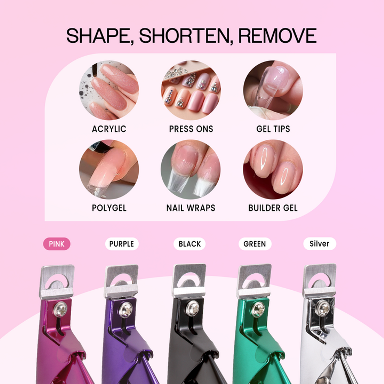 Stainless Steel Acrylic Nail Clipper Stainless Steel Acrylic Nail Clipper