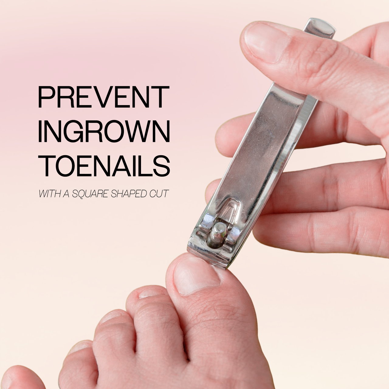 Professional Stainless Steel Toe Clippers (Straight Edge)