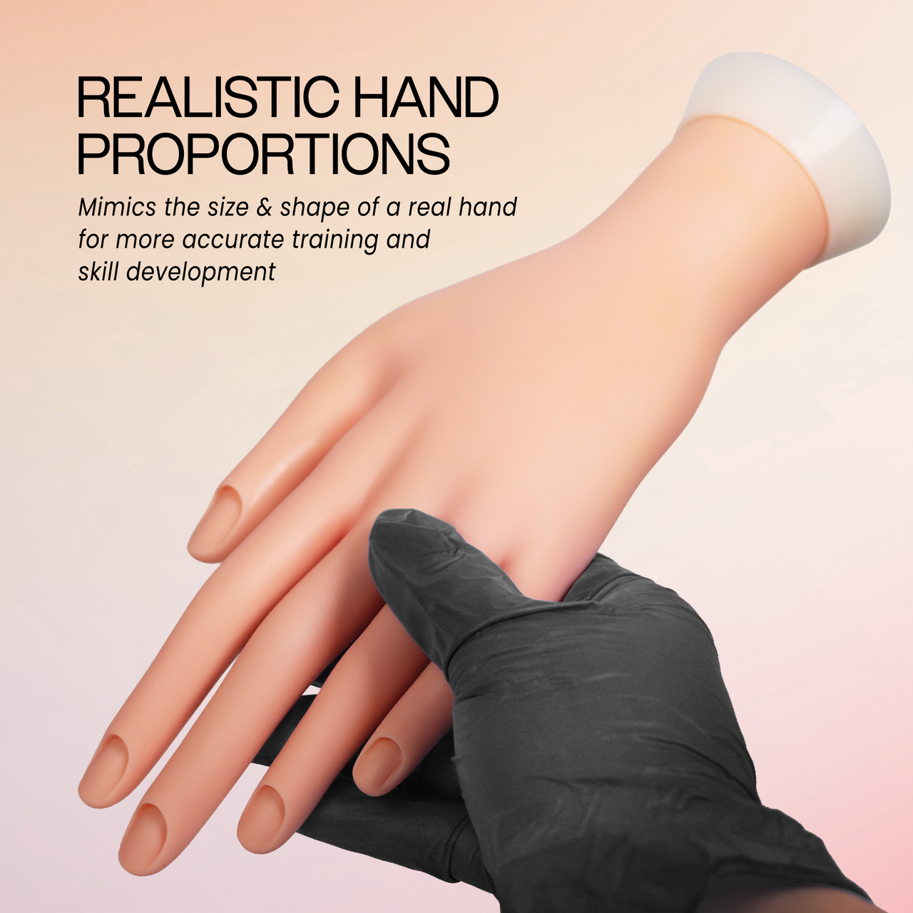 Premium Soft Plastic Hand (V-227A)