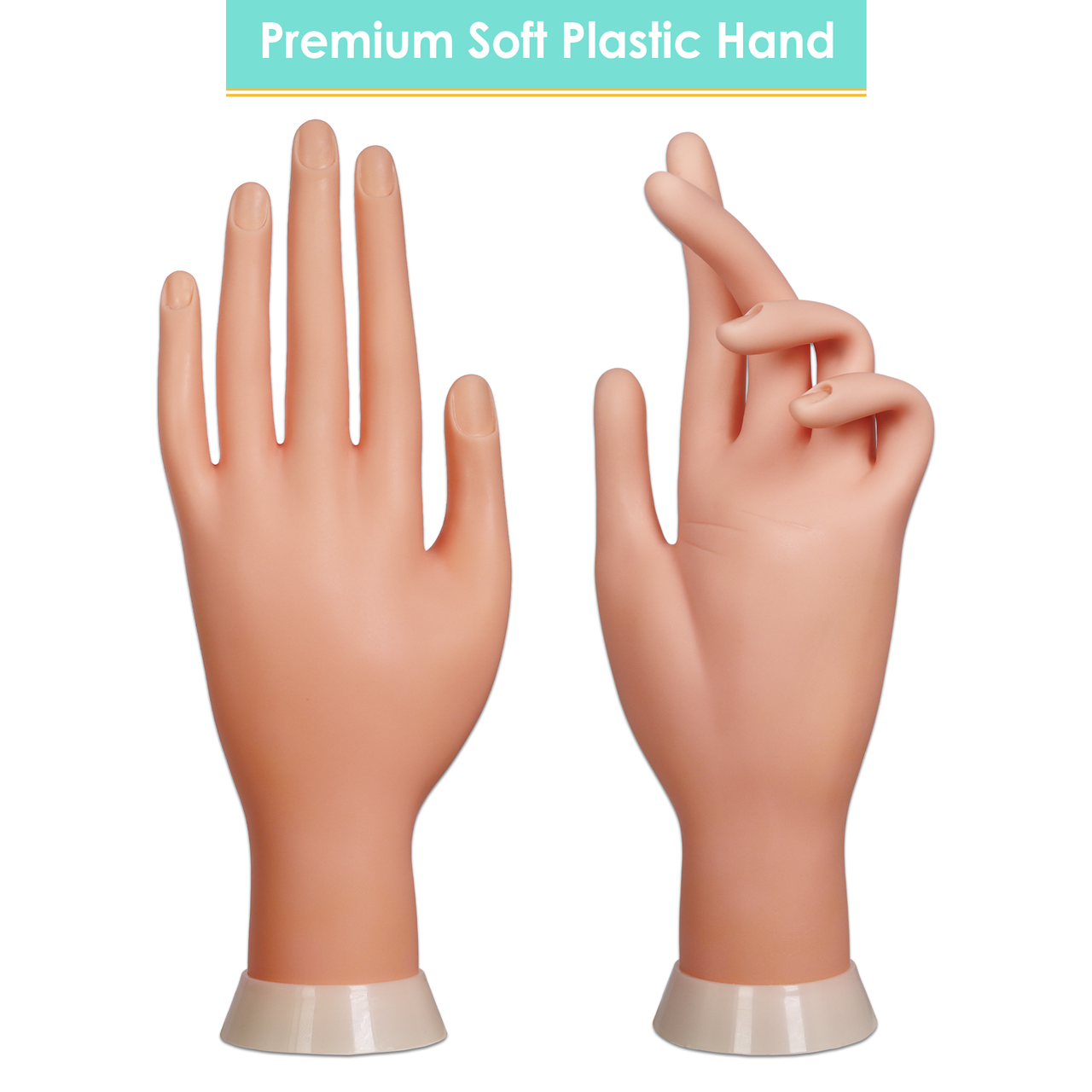 Premium Soft Plastic Hand (V-227A)