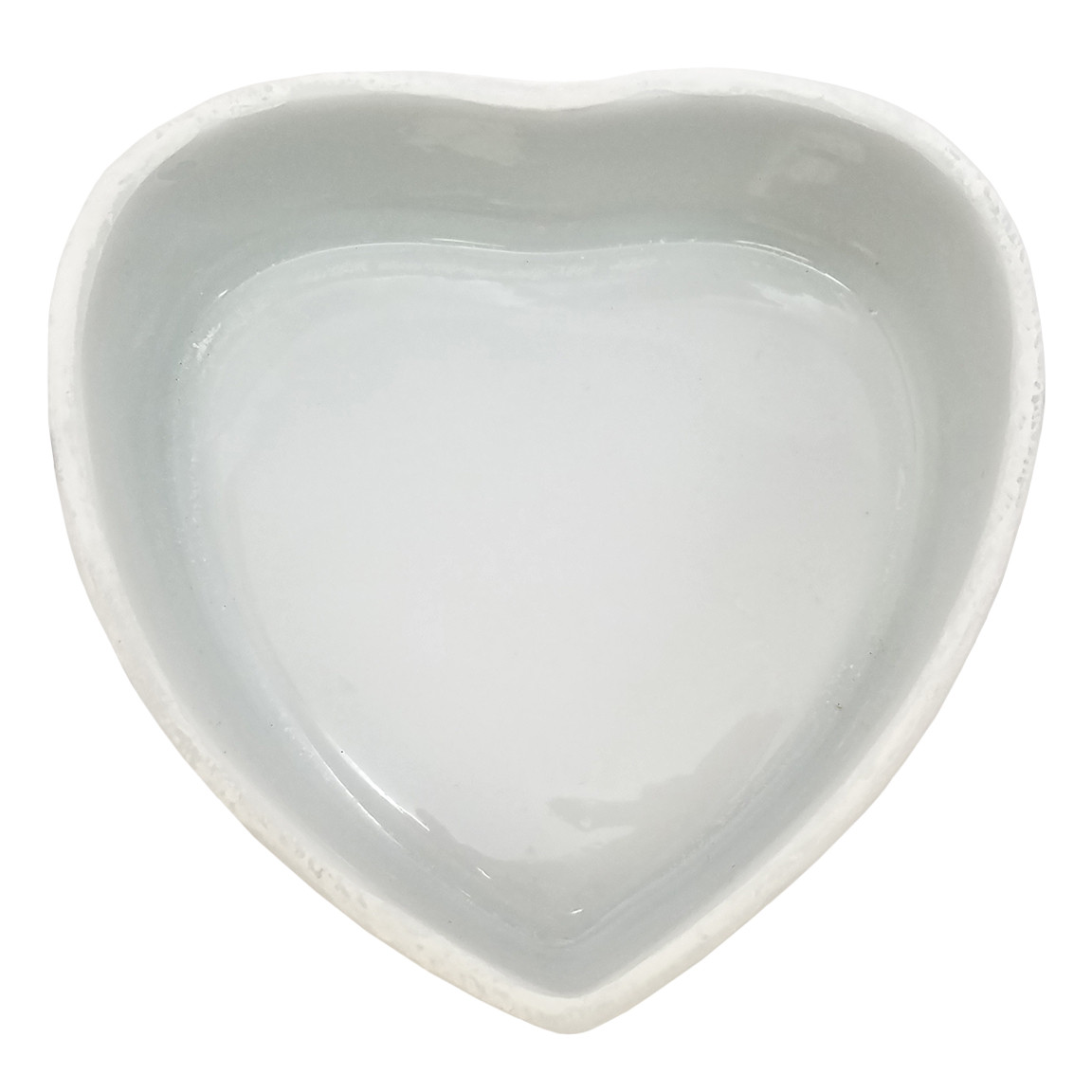 Heart Shaped Ceramic Dappen Dish