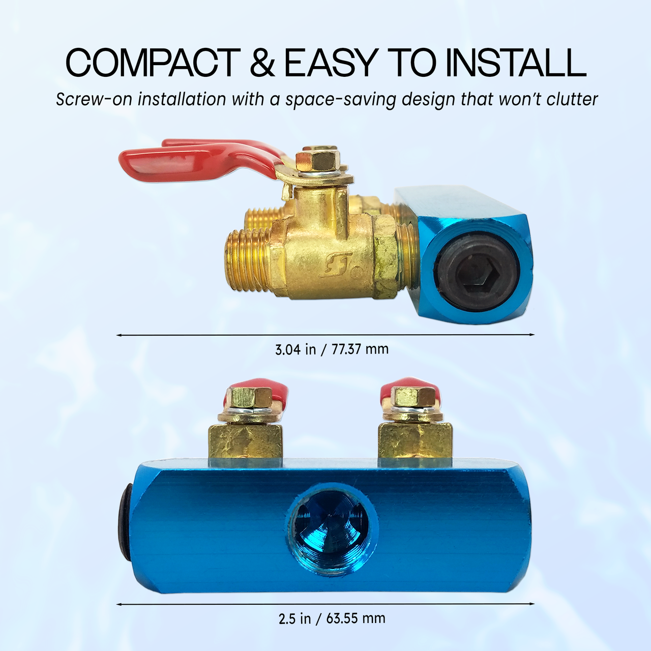 Airbrush Compressor 2 Outlet 