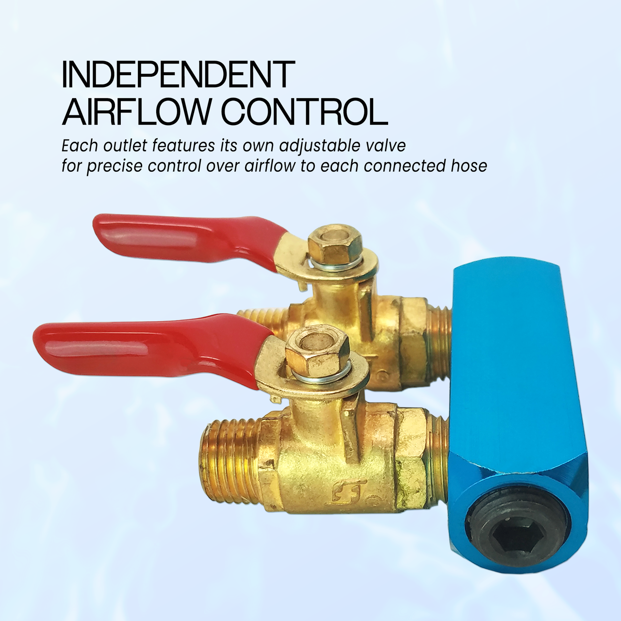 Airbrush Compressor 2 Outlet 