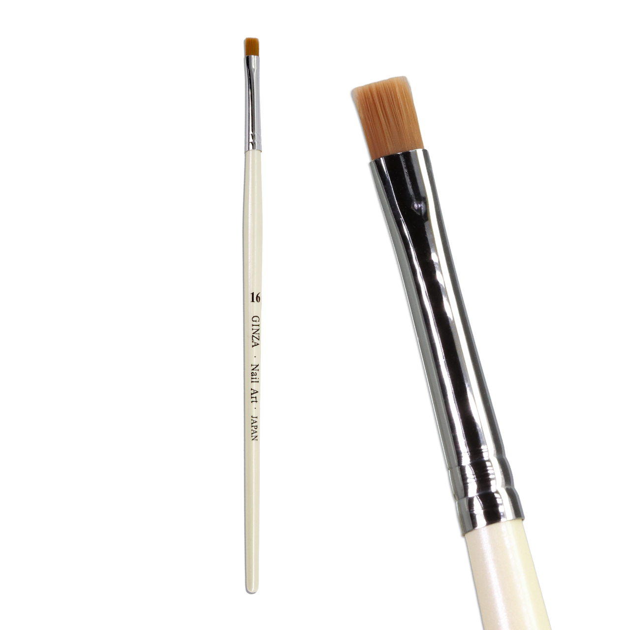 Ginza Flat Gel Nail Art Brush #16