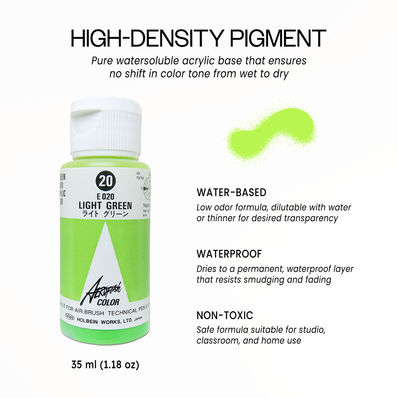 35ml Liquid Acrylic Airbrush Paint(Transparent Finish)