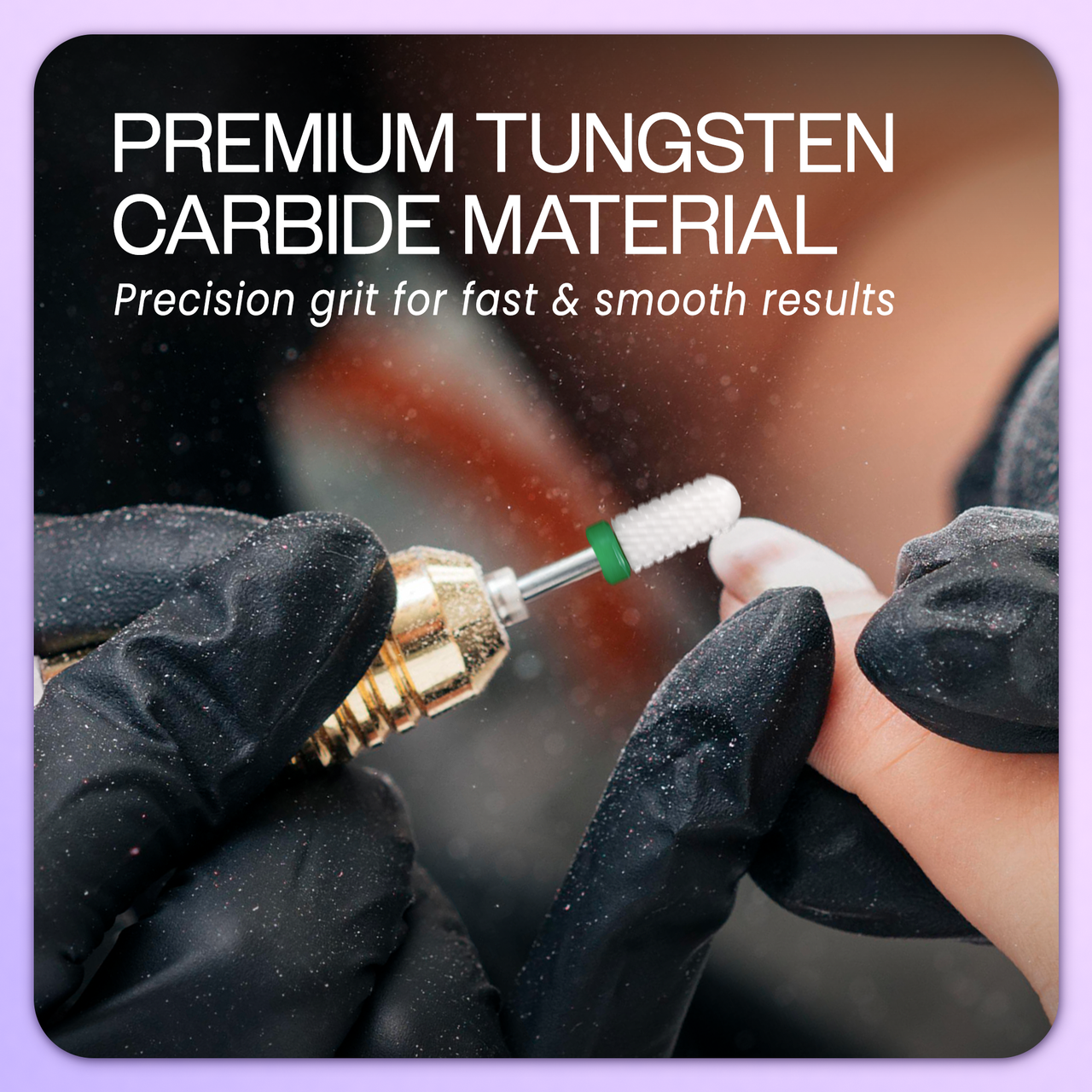 3/32" Round Top Small Barrel White Ceramic Bit (F-M)