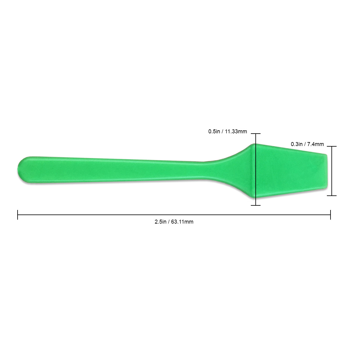 Small Spade Disposable Plastic Spatulas (200ct)