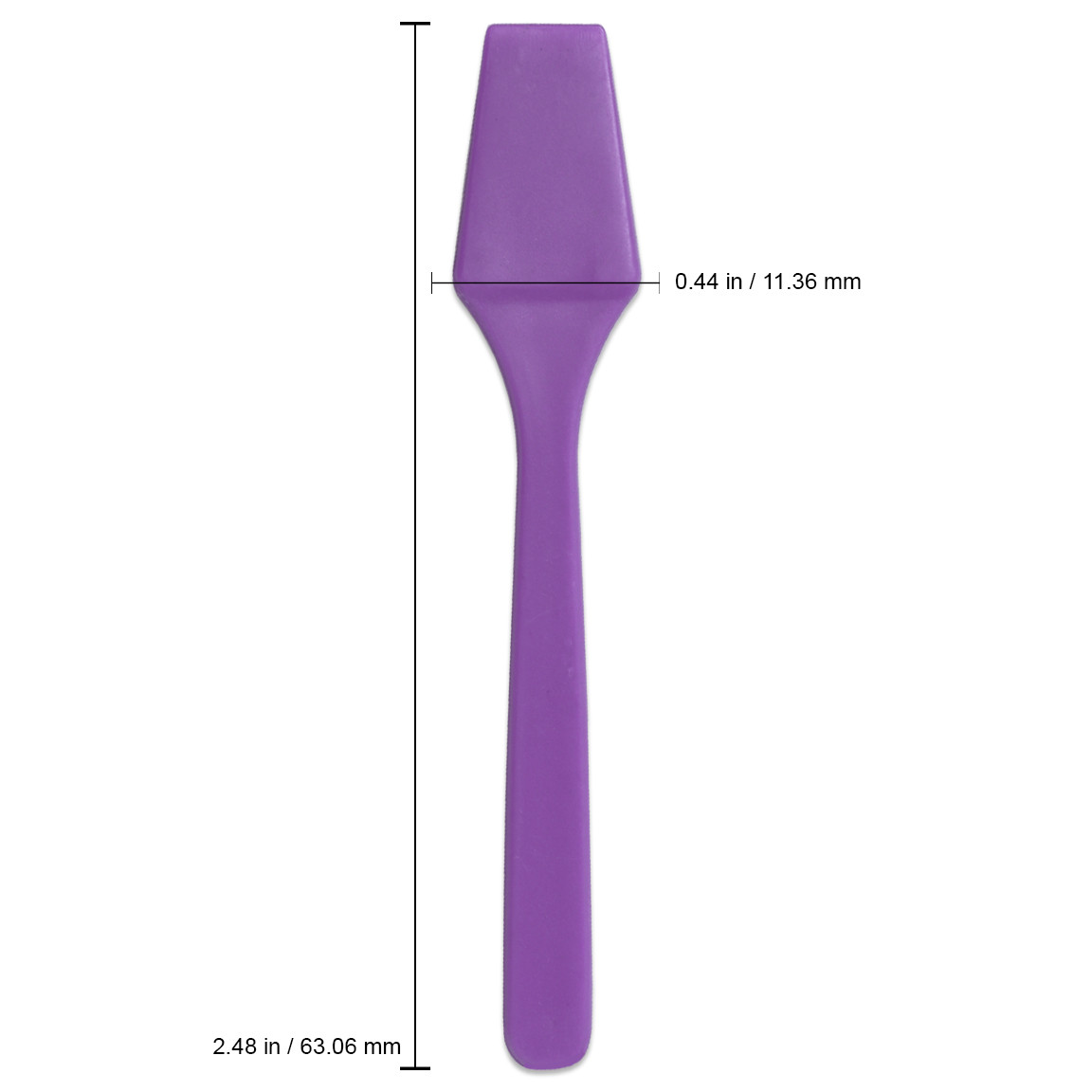 Small Spade Disposable Plastic Spatulas (25ct)
