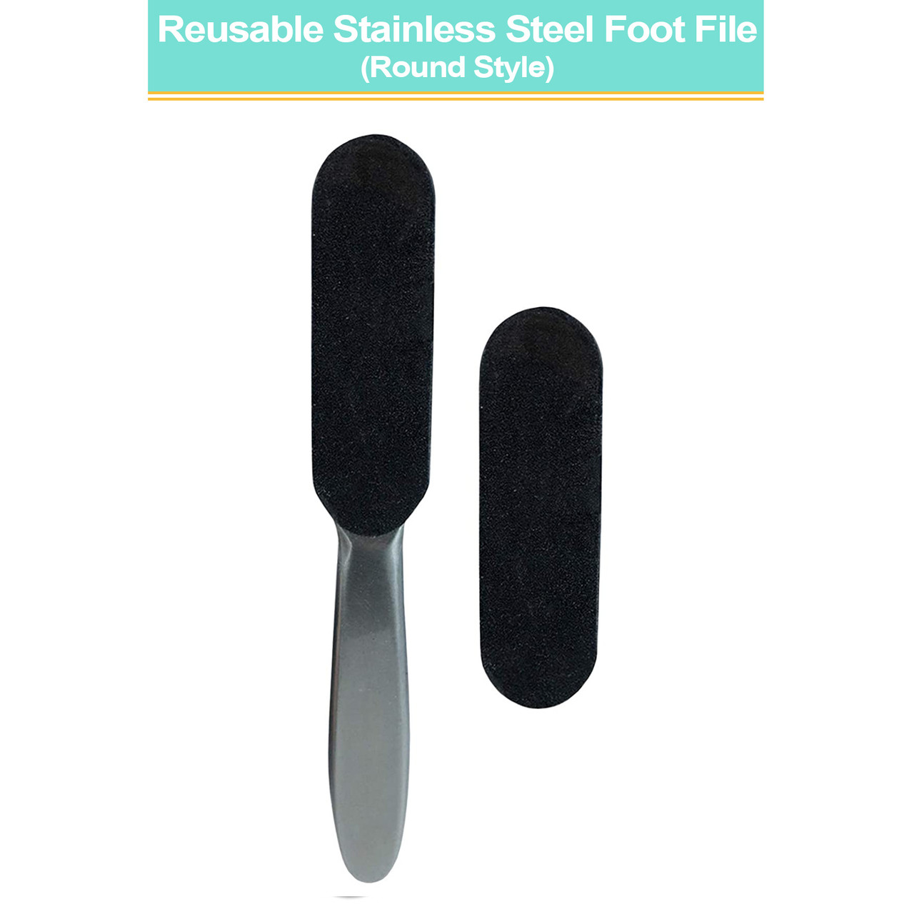Reusable Stainless Steel Foot File