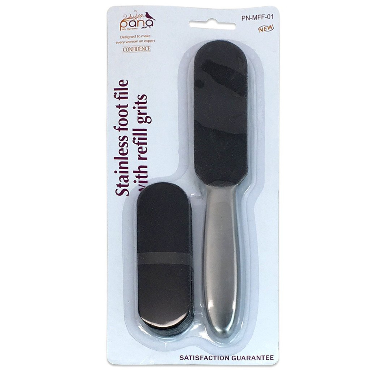 Reusable Stainless Steel Foot File - Beauticom, Inc.
