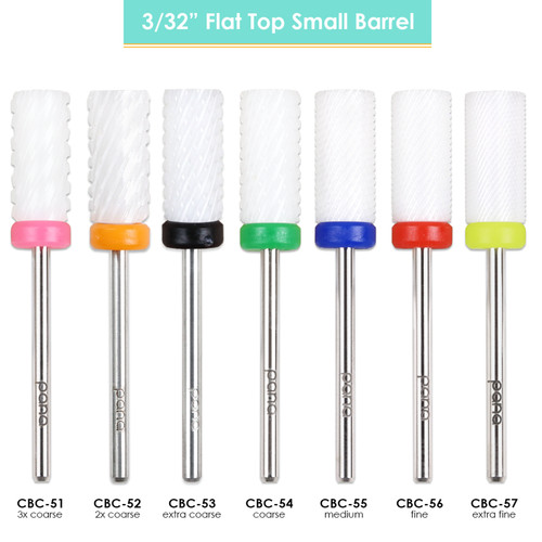 3/32" Flat Top Small Barrel Ceramic Bit (XF - 3XC)