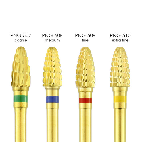 3/32" Mini Cone Gold Carbide Bit (XF - C)