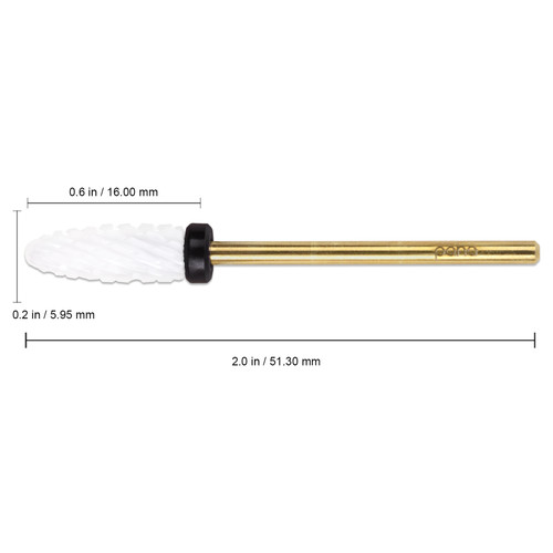 3/32" Upgrade Flame III Gold Ceramic Bit (XF - XC)