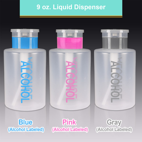 9oz. Push Down Liquid Dispenser Bottle