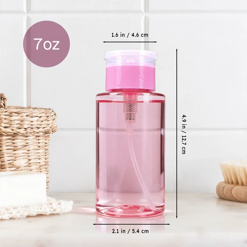 7oz. Push Down Liquid Dispenser Bottle