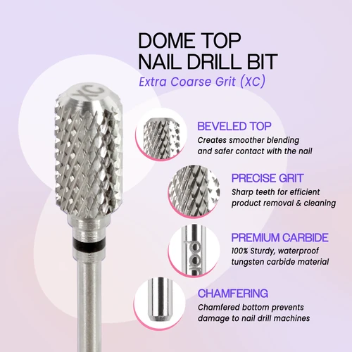 3/32” Dome Top Large Barrel Silver Carbide Bit (XF - XC)