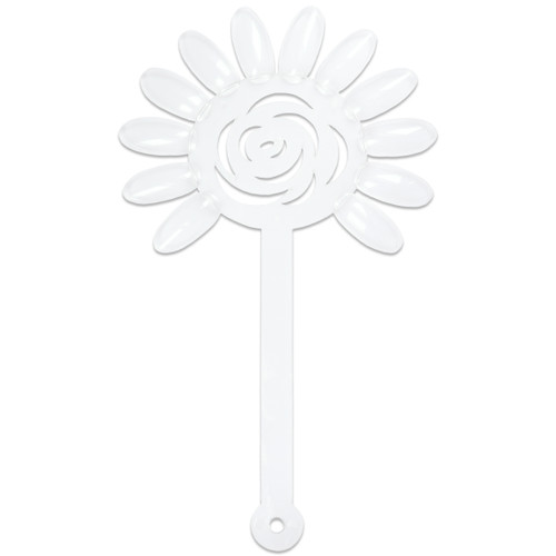 12 Tip Flower Shaped Fan Palette w/ Ring Holder