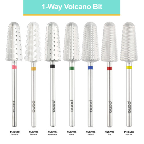 3/32" 1-Way Volcano Silver Carbide Bit (XF - 3XC)