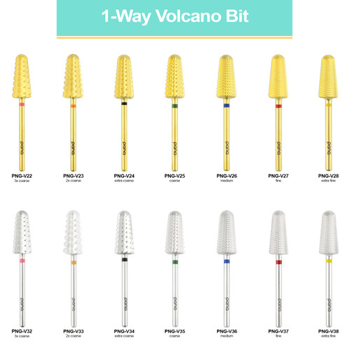 3/32" 1-Way Volcano Silver Carbide Bit (XF - 3XC)