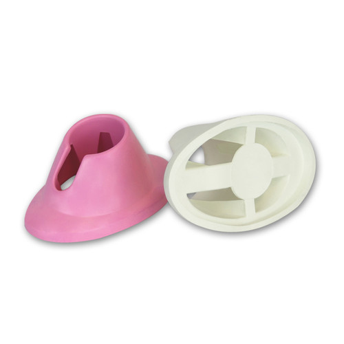 2 Piece Oval or Round Shaped Non-slip Tight-grip Nail Polish Holder