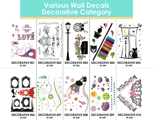 Decorative Themed Wall Decals