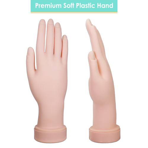 Premium Soft Plastic Hand (Round Base V-227C)