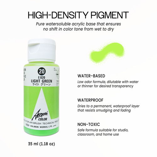 35ml Liquid Acrylic Airbrush Paint(Transparent Finish)