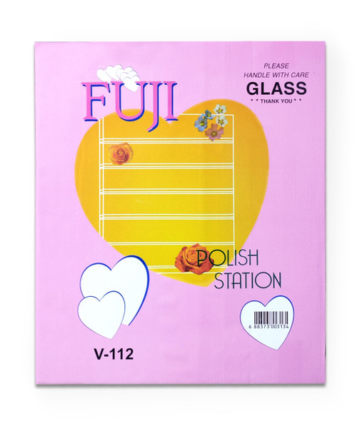 Clear Acrylic Nail Polish Wall-Mounted Rack (Fits up to 120 Bottles) Clear Acrylic Nail Polish Wall-Mounted Rack (Fits up to 120 Bottles)