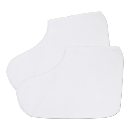 Pana White Thermal Cloth Booties