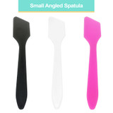 Small Angled Disposable Plastic Spatulas (100ct)