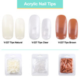 Practice Hand Nail Tips Refill Pack (100ct)
